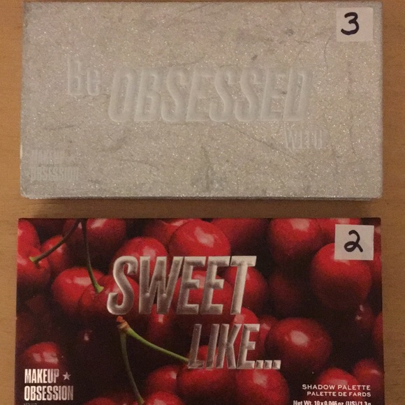 New Makeup Obsession 10 Shades Shadow Palettes with Mirrors 3 to Choose From - Picture 3 of 8